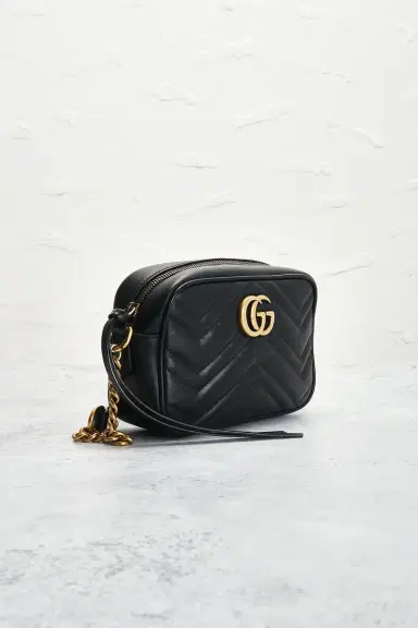 Gucci Gucci Mini GG Marmont Shoulder Bag | Thumbnail 4