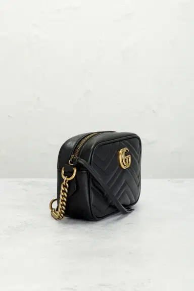 Gucci Gucci Mini GG Marmont Shoulder Bag | Thumbnail 4