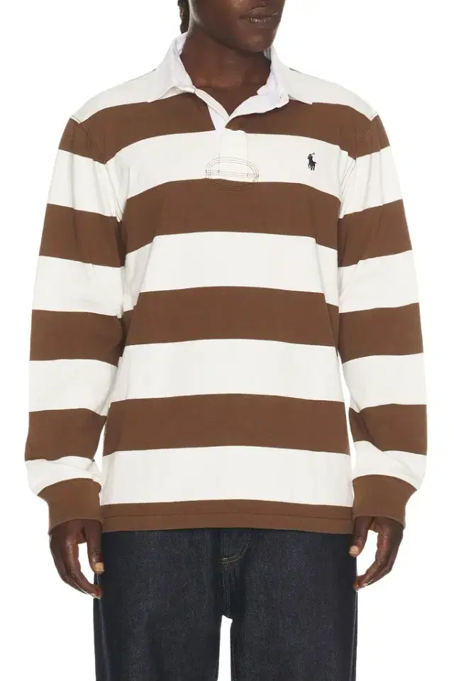 Polo Ralph Lauren Long Sleeve Iconic Rugby Stripe Polo