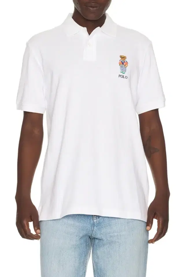 Polo Ralph Lauren Short Sleeve Basic Mesh Novelty Summer Bear Polo