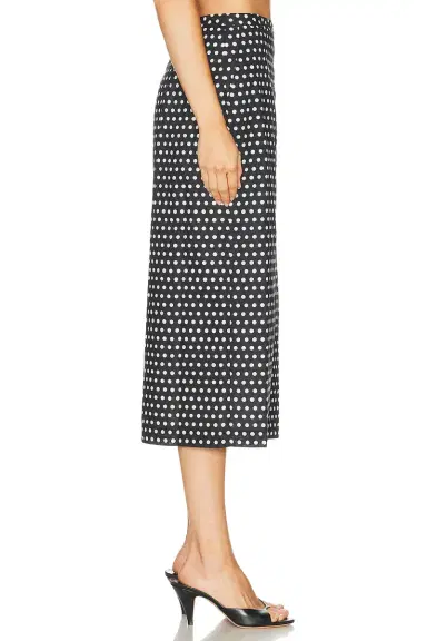 Frame The Polka Dot Skirt | Thumbnail 3 Frame The Polka Dot Skirt | Thumbnail 3