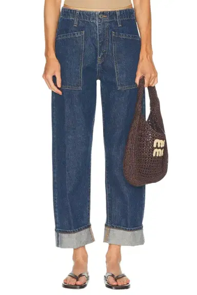RE/DONE Originals The Bender Straight Jeans | Thumbnail 1 RE/DONE Originals The Bender Straight Jeans | Thumbnail 1