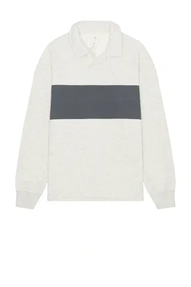 Skims Fleece Lounge Rugby Polo | Thumbnail 4