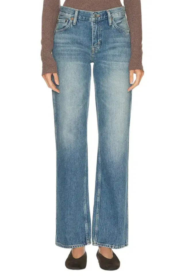 RE/DONE 90s Mid Rise Loose Jeans