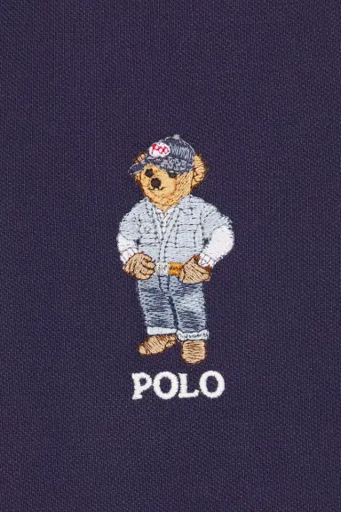 Polo Ralph Lauren Novelty Denim Bear Polo | Thumbnail 5 Polo Ralph Lauren Novelty Denim Bear Polo | Thumbnail 5