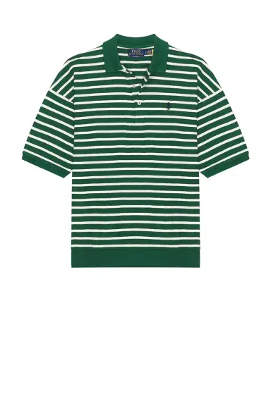 Polo Ralph Lauren Jacquard Textured Striped Polo | Thumbnail 4