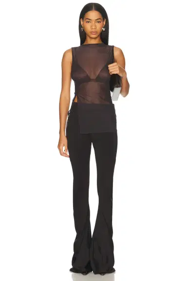 Jade Cropper Twisted Stretch Trouser | Thumbnail 5