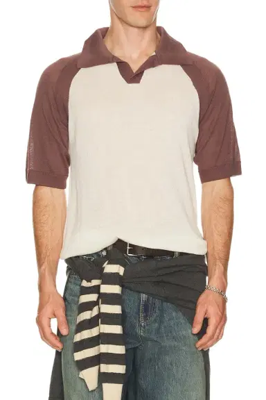 Isa Boulder Raglan Polo Shirt | Thumbnail 1