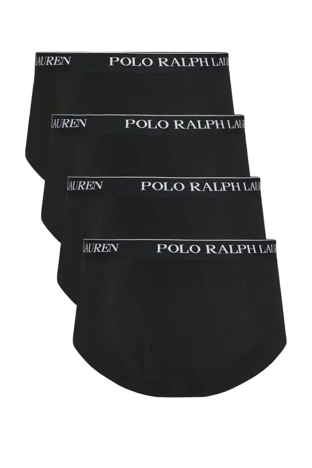 Polo Ralph Lauren Mid Rise Brief 4 Pack