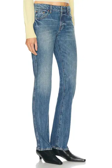 GRLFRND Isabel Low Rise Straight Jeans | Thumbnail 2 GRLFRND Isabel Low Rise Straight Jeans | Thumbnail 2