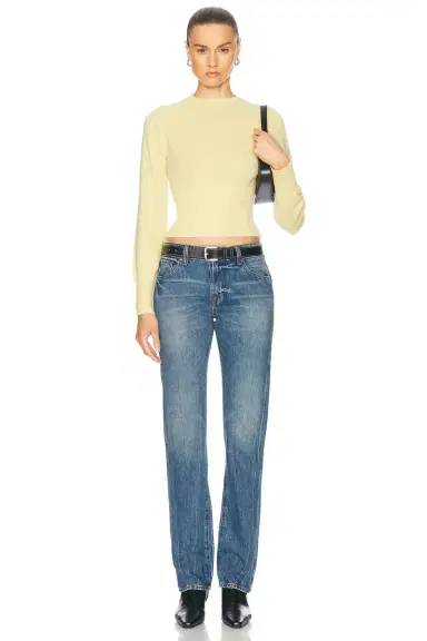 GRLFRND Isabel Low Rise Straight Jeans | Thumbnail 5 GRLFRND Isabel Low Rise Straight Jeans | Thumbnail 5