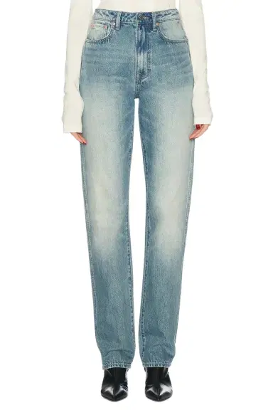 GRLFRND Sara Super High-rise Straight Jeans | Thumbnail 1