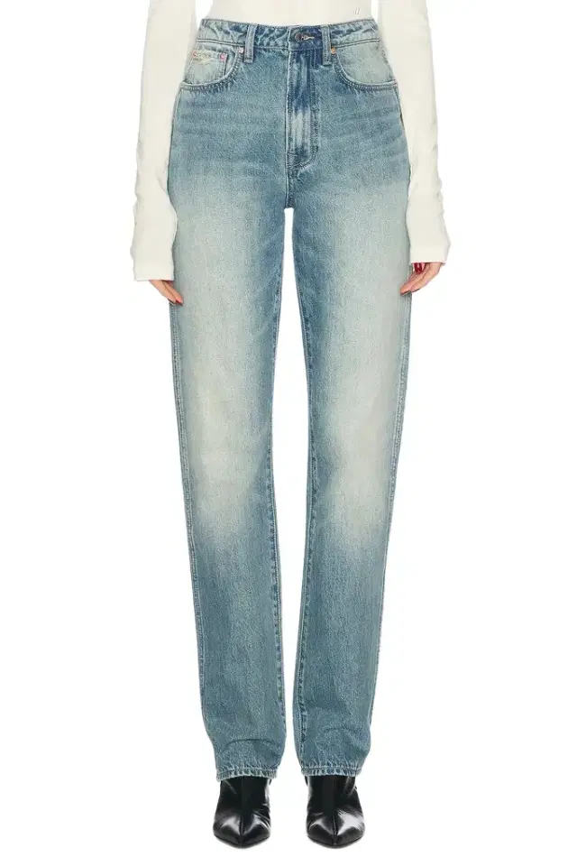 GRLFRND Sara Super High-rise Straight Jeans