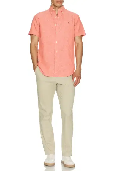 Polo Ralph Lauren Short Sleeve Chambray Sport Shirt | Thumbnail 2