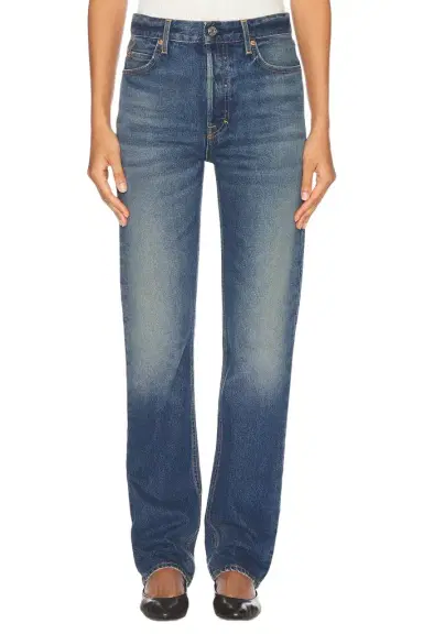 GRLFRND Walker Mid Rise Slim Jeans | Thumbnail 1
