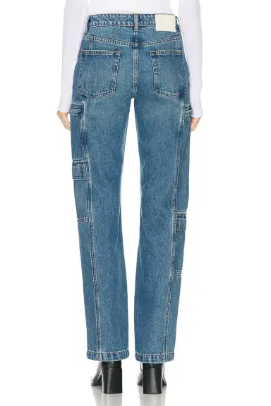 GRLFRND Naomi Low Rise Slim Cargo Jeans | Thumbnail 4 GRLFRND Naomi Low Rise Slim Cargo Jeans | Thumbnail 4