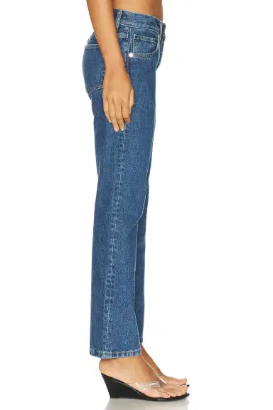 EB Denim Ariel Mid Rise Wedgie Jeans | Thumbnail 3 EB Denim Ariel Mid Rise Wedgie Jeans | Thumbnail 3