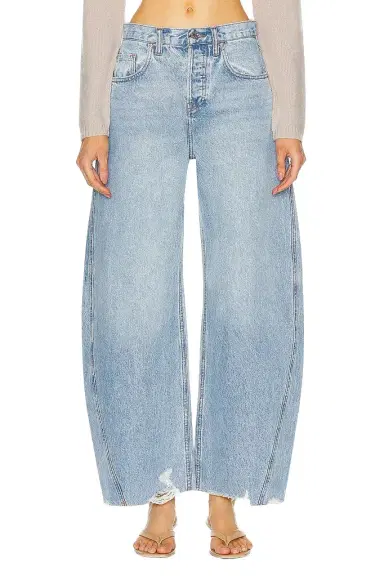 GRLFRND Paola Barrel Leg Jean | Thumbnail 1 GRLFRND Paola Barrel Leg Jean | Thumbnail 1