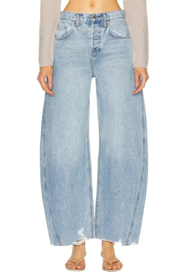 GRLFRND Paola Barrel Leg Jean
