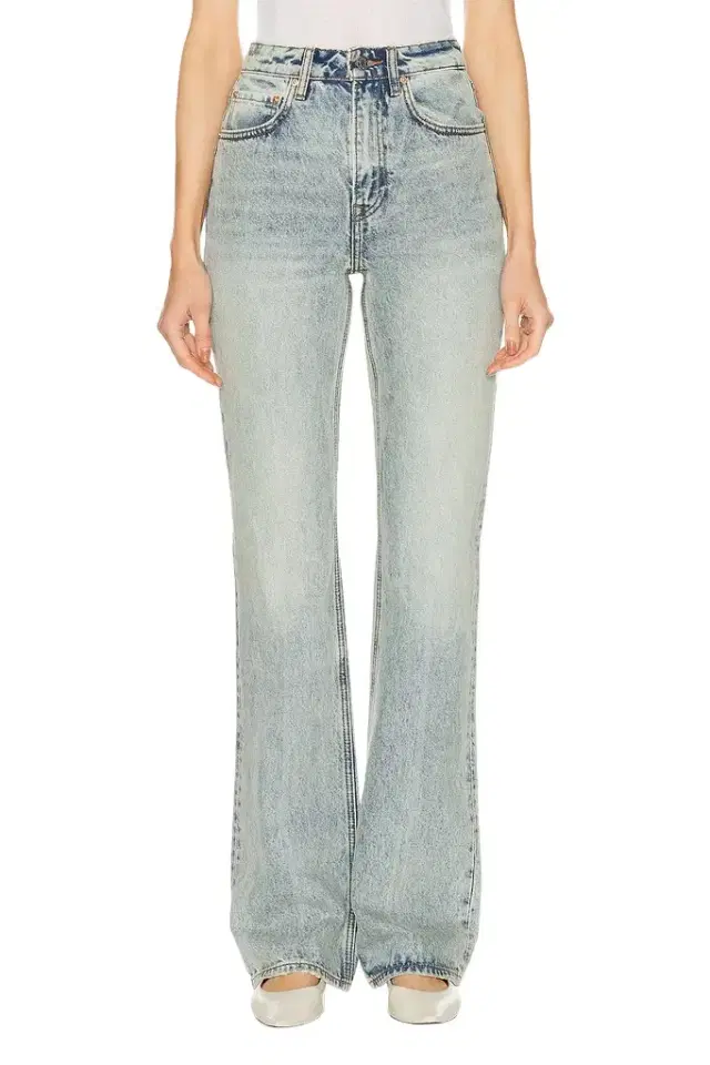 GRLFRND Melanie High Rise Boot Cut Jeans