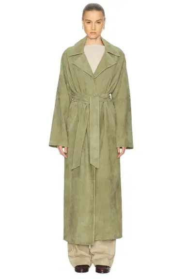 SRG Louise Suede Coat | Thumbnail 1