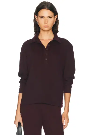 Citizens of Humanity Vintage Polo Pullover | Thumbnail 1 Citizens of Humanity Vintage Polo Pullover | Thumbnail 1