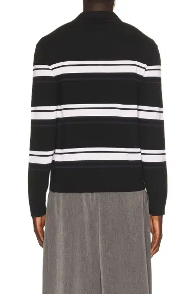 Canada Goose Petitot Striped Long Sleeve Knit Polo | Thumbnail 2