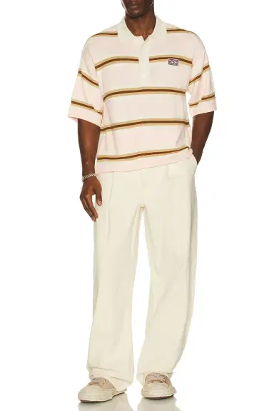 Nahmias Knit Striped Polo | Thumbnail 3 Nahmias Knit Striped Polo | Thumbnail 3