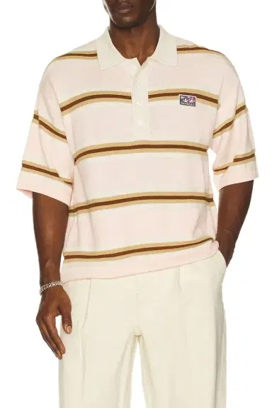 Nahmias Knit Striped Polo | Thumbnail 1 Nahmias Knit Striped Polo | Thumbnail 1