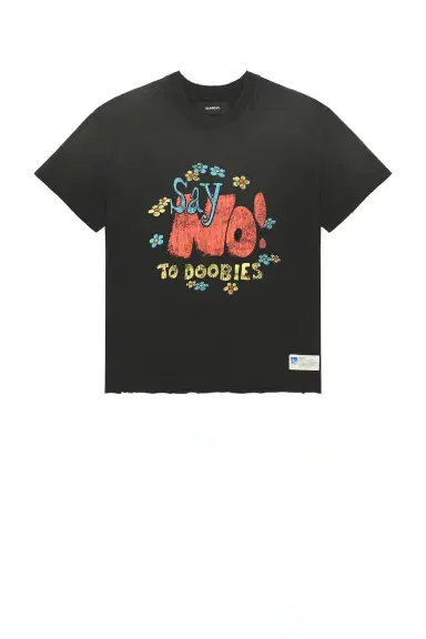 Nahmias Say No Open Hem Fitted Tee | Thumbnail 4