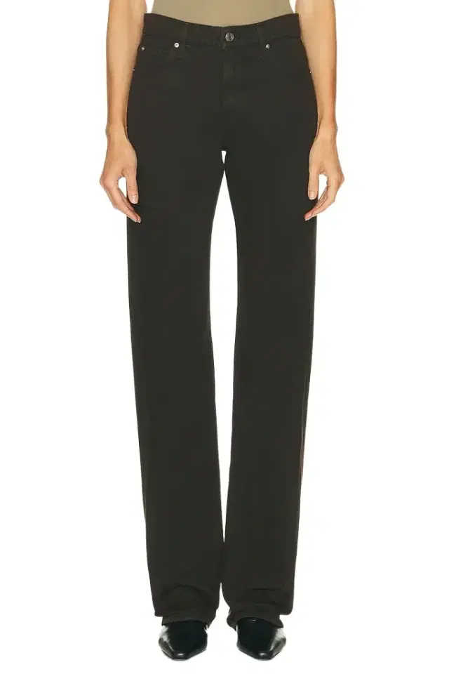 GRLFRND Graham Low Rise Straight Twisted Seam