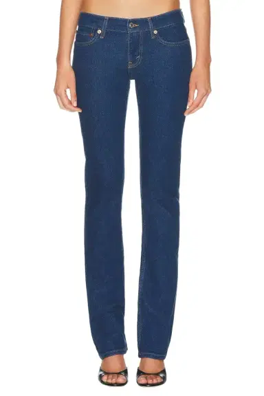 RE/DONE The Lean Straight Leg Jeans | Thumbnail 1 RE/DONE The Lean Straight Leg Jeans | Thumbnail 1