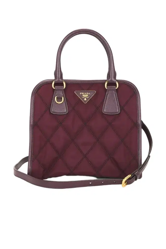Prada Prada Tessuto Quilted Nylon Handbag