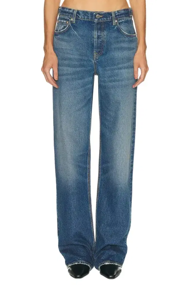 GRLFRND Bella Cinch Low Rise Boyfriend