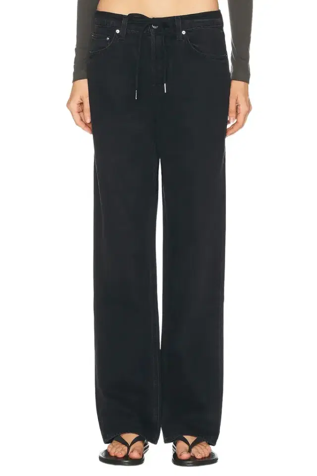 GRLFRND Bella Low Rise Boyfriend Drawstring