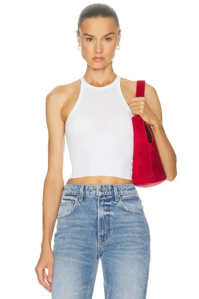 GRLFRND Cropped Racer Tank