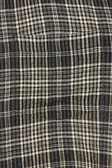 Corridor Plaid Seersucker Short Sleeve Shirt | Thumbnail 5