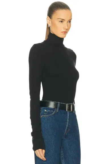 GRLFRND Essential Long Sleeve Turtleneck | Thumbnail 2
