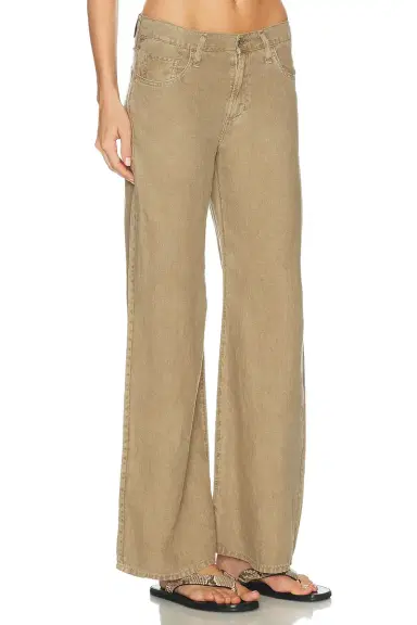 Citizens of Humanity Nora Linen Trouser Leg Pants | Thumbnail 2
