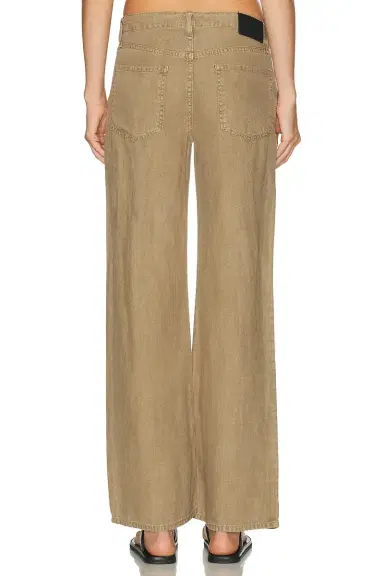 Citizens of Humanity Nora Linen Trouser Leg Pants | Thumbnail 4