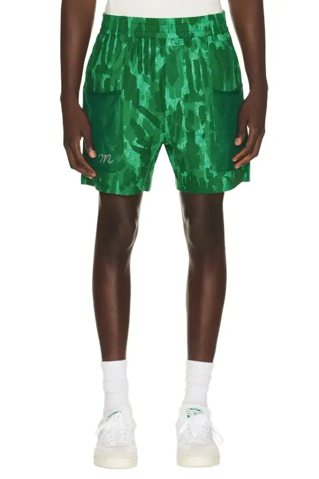 Malbon x Golf & Bass Club Mesh Basket Pocket Short