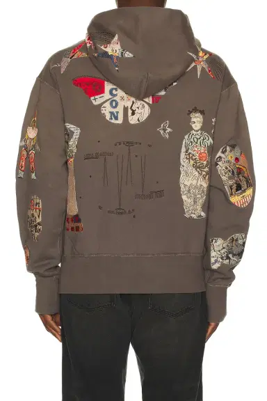 Samuel Zelig Collage Hoodie | Thumbnail 4