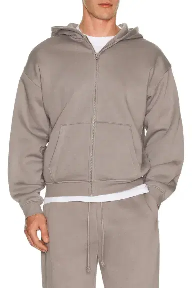 Skims Relaxed Zip Up Hoodie | Thumbnail 1