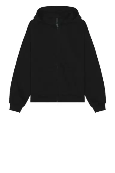 Skims Fleece Zip Up Hoodie | Thumbnail 3