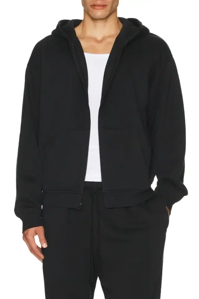 Skims Fleece Zip Up Hoodie