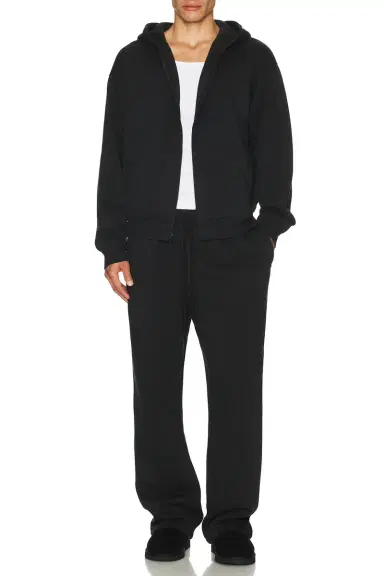 Skims Fleece Straight Leg Pant | Thumbnail 3