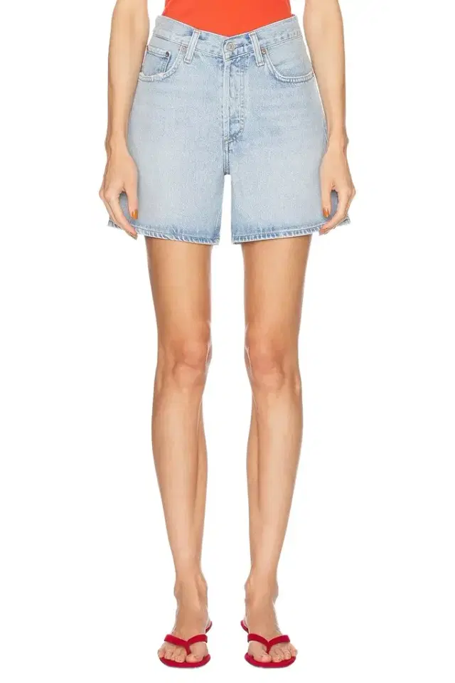 AGOLDE V-waist Short