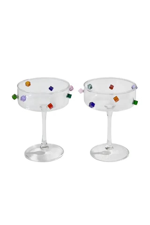 FAZEEK Jewel Coupes Set Of 2