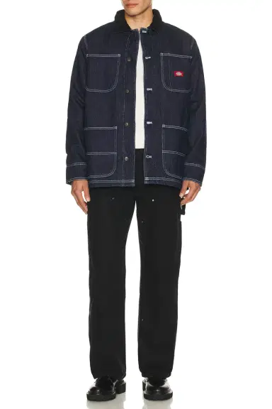 Dickies Denim Blanket Lined Chore Coat | Thumbnail 2