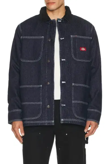 Dickies Denim Blanket Lined Chore Coat | Thumbnail 1